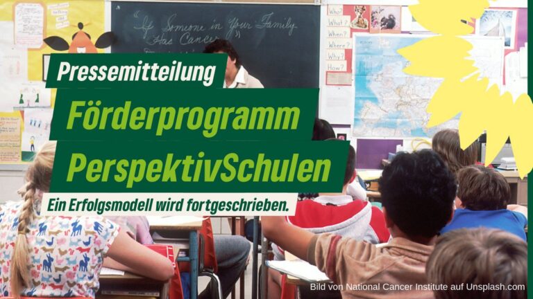 Das Erfolgsmodell der PerspektivSchulen wird fortgeschrieben