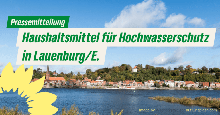 Unterstützung für Hochwasserschutz in Lauenburg