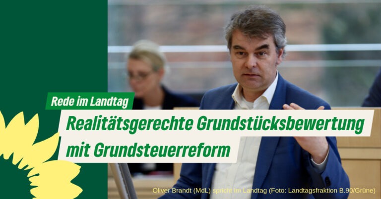 Realitätsgerechte Grundstücksbewertung ist Hauptziel der Grundsteuerreform