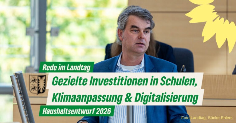 Wir investieren weiter in Schulen, Klimaanpassung und Digitalisierung