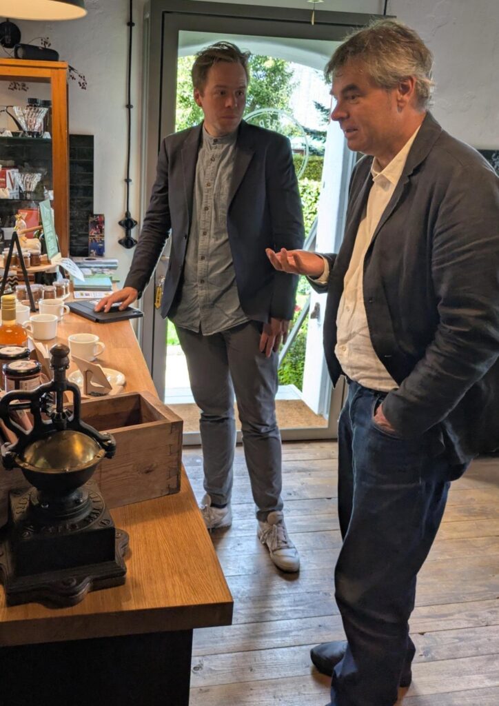 Rasmus Andresen (MdEP) und Oliver Brandt (MdL) (Foto: Regionalbüro Oliver Brandt)