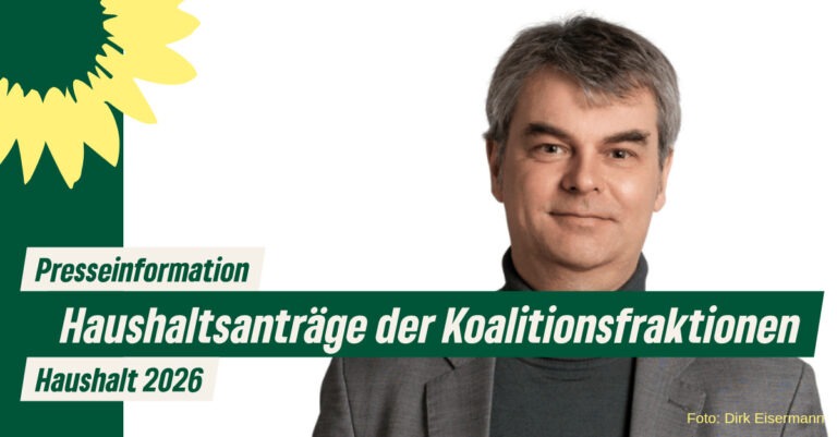 Gemeinsame Presseinformation der                                                            Fraktionen von CDU und Bündnis 90/Die Grünen