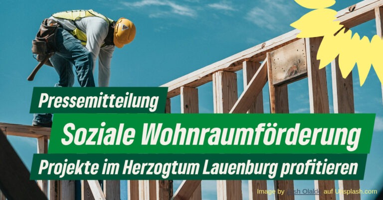 Soziale Wohnraumförderung: Zuschlag für drei Projekte aus dem Herzogtum Lauenburg