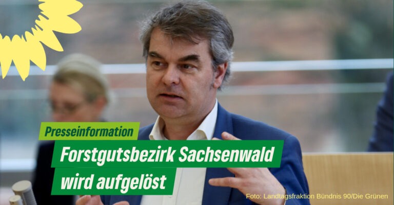 Der Forstgutsbezirk Sachsenwald wird aufgelöst