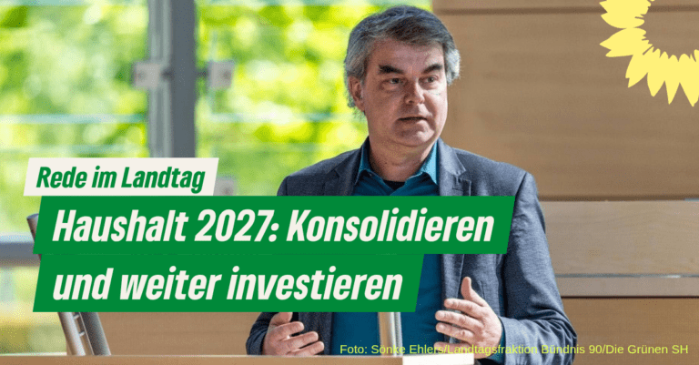 Wir müssen konsolidieren und gleichzeitig weiter investieren
