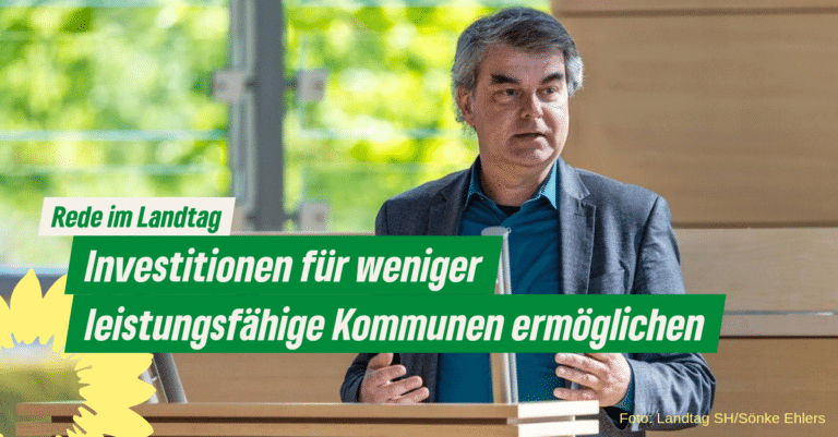 Investitionen für weniger leistungsfähige Kommunen ermöglichen